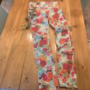 Women’s Aeropostale Floral Skinny Jeans